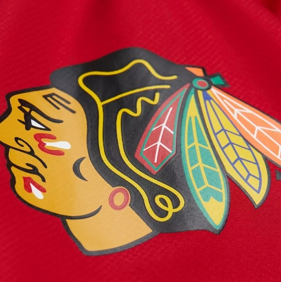 Chicago Blackhawks Jacket NWT By Mitchell and Ness Size 2XL - Picture 2 of 4